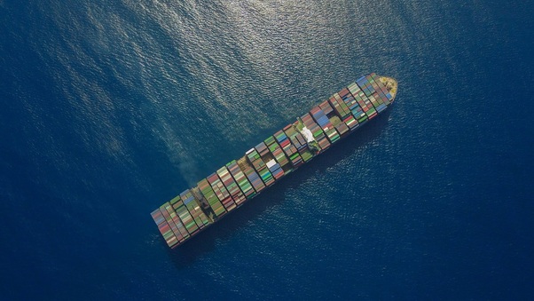 Cargo Ship Wallpaper