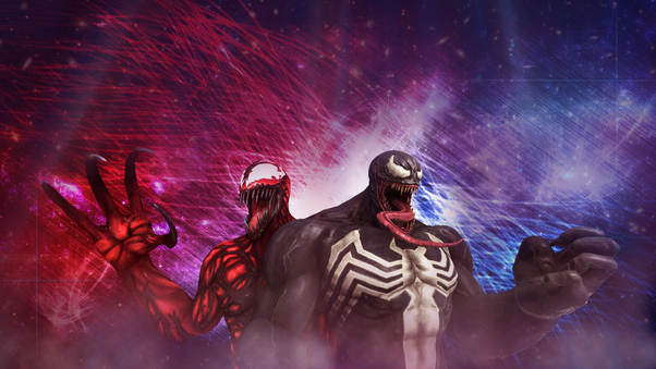 Carnage And Venom Wallpaper