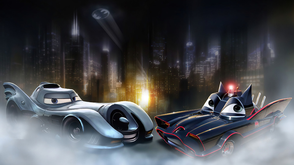 Cars Superheroes Wallpaper
