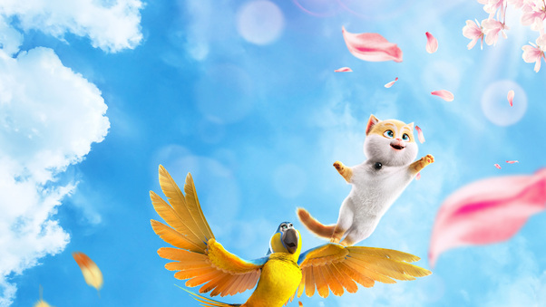 Cats And Paachtopia Animated Movie Wallpaper
