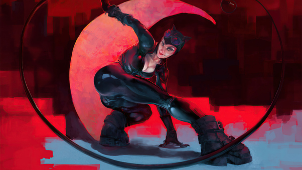Catwoman 4k Art 2020 Wallpaper