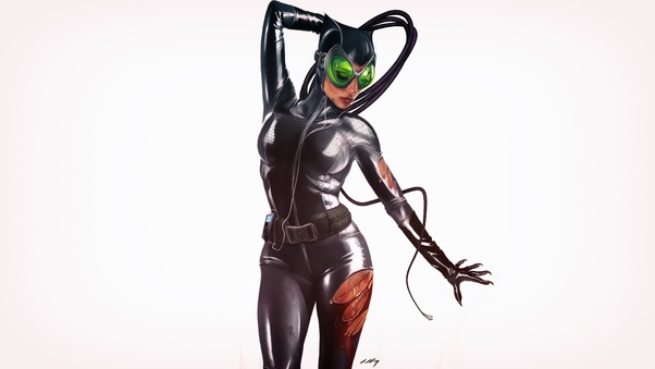 Catwoman 4k Art Wallpaper