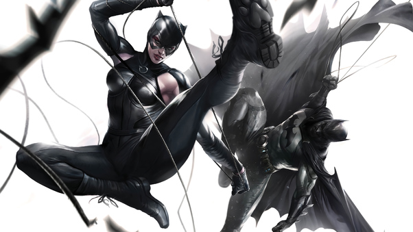 Catwoman And Batman Wallpaper
