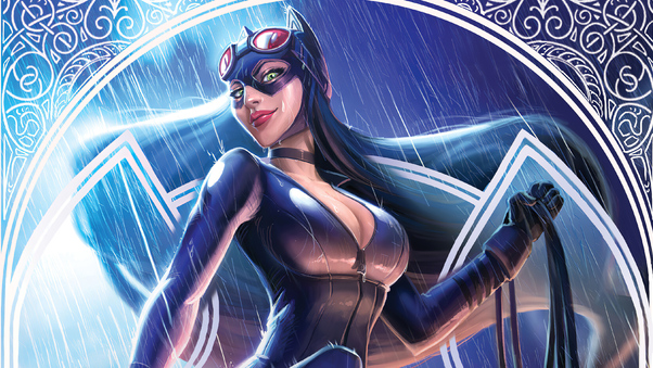 Catwoman Art 4k Wallpaper