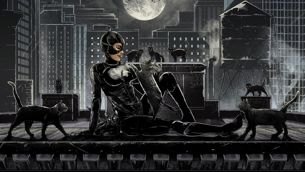 Catwoman Art Wallpaper