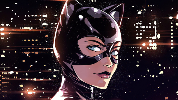 Catwoman Darkness City 4k Wallpaper