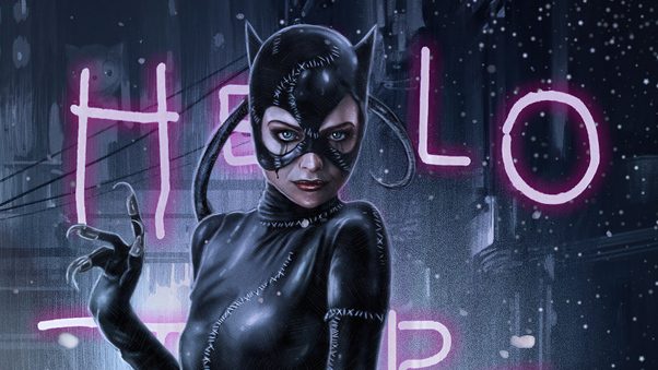 Catwoman From Batman Returns 5k Wallpaper