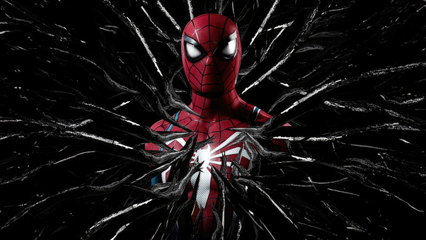 Caught In The Venomous Grasp Spider Man 2 Wallpaper