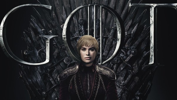 Cersie Lannister Game Of Thrones Season 8 Poster Wallpaper