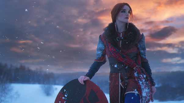 Cerys An Craite The Witcher Cosplay 4k Wallpaper