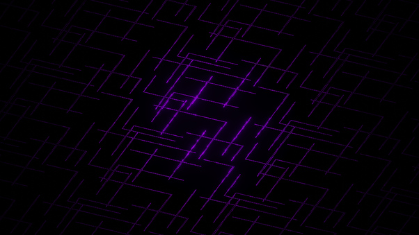 Cgi Rendeer Purple 4k Wallpaper