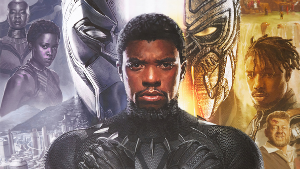 Chadwick Aaron Boseman Black Panther 4k Wallpaper