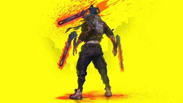Chainsaw Man X Cyberpunk 5k Wallpaper