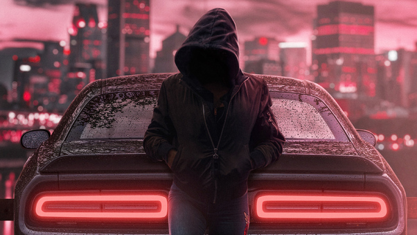 Challenger Hoodie Anonymus Guy Wallpaper