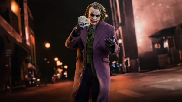 Chaos In Gotham Joker Wallpaper