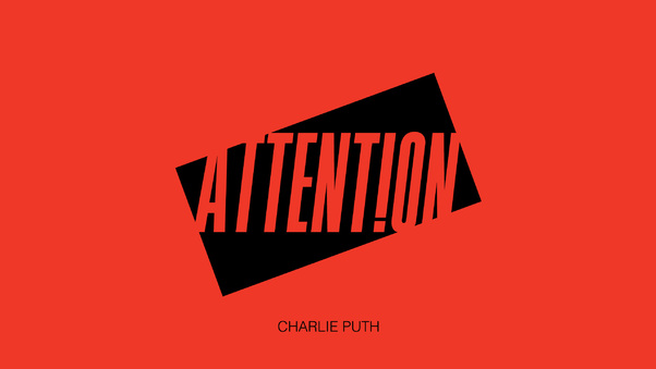 Charlie Puth Attention Wallpaper