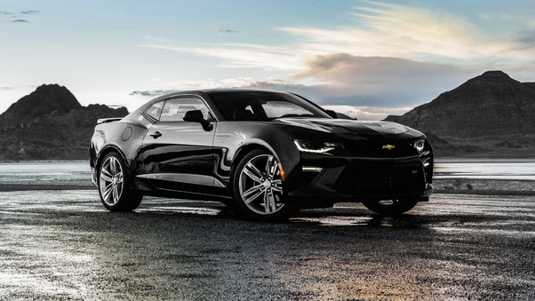 Chevrolet Camaro SS Black Wallpaper