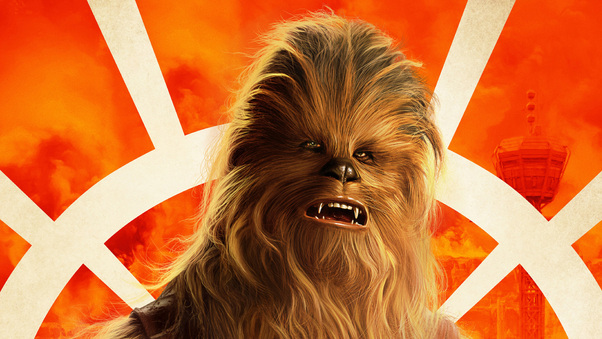 Chewbacca In Solo A Star Wars Story Wallpaper