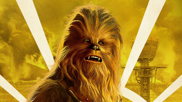 Chewbacca In Solo A Star Wars Story Movie Wallpaper