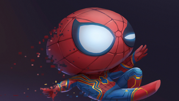Chibi Spider Man Wallpaper
