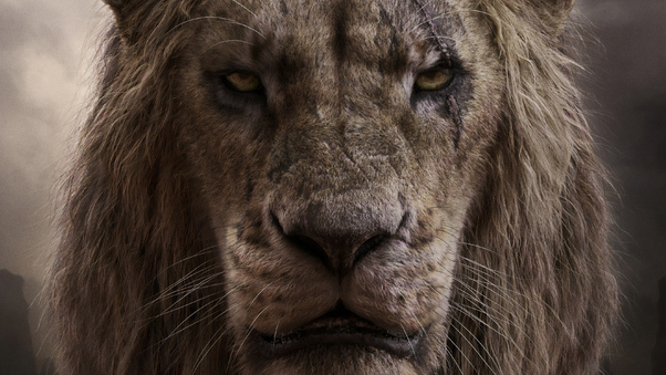Chiwetel Ejiofor As Scar In The Lion King 2019 4k Wallpaper