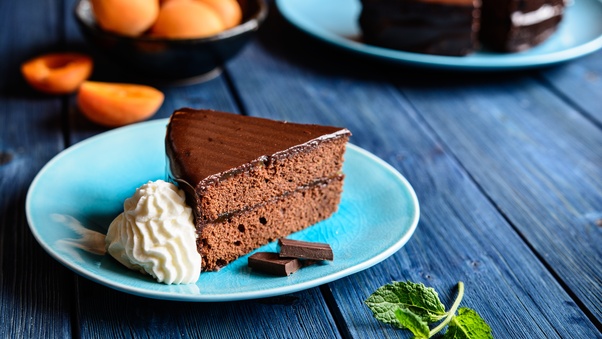 Chocolate Dessert Pastry Cake 5k Wallpaper