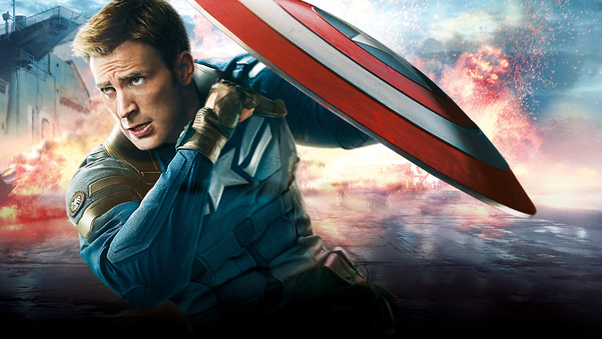 Chris Evans Captain America Army 8k Wallpaper