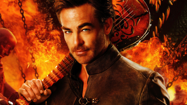 Chris Pine As Edgin Darvis In Dungeons And Dragons Honor Among Thieves 4k Wallpaper