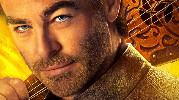 Chris Pine As Edgin Darvis In Dungeons And Dragons Honor Among Thieves Wallpaper