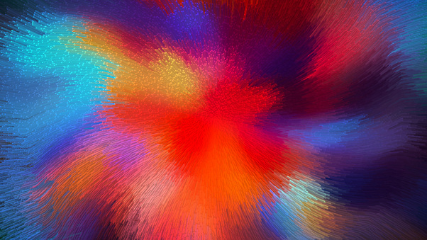 Circle Colorful Wave Abstract 5k Wallpaper