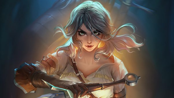 Ciri From The Witcher 3 Wild Hunt 5k Wallpaper