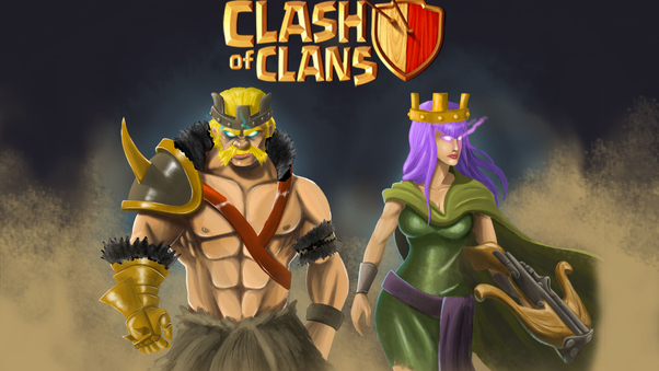 Clash Of Clans 4k Wallpaper