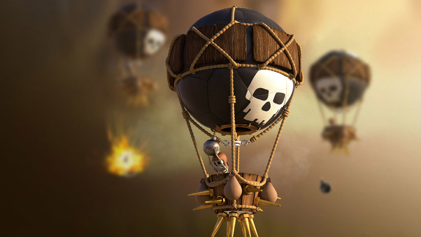 Clash Of Clans Balloons Wallpaper