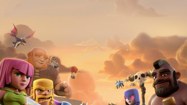 Clash Of Clans Troops Wallpaper