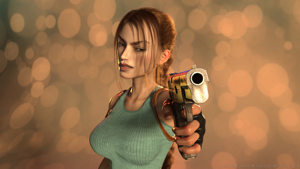 Classic Lara Croft 4k Wallpaper