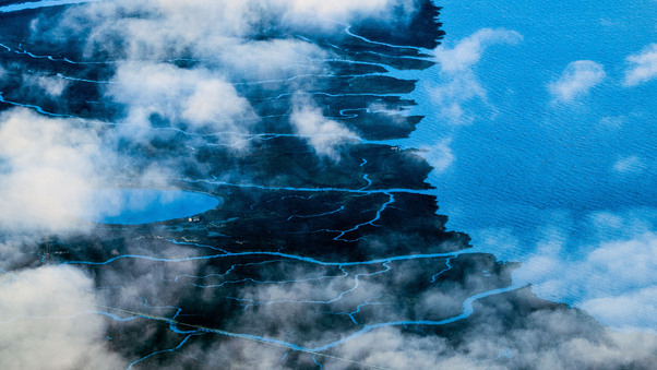 Clouds Landscape View Wallpaper
