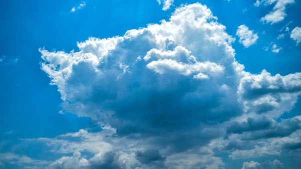 Clouds Summer Weather 5k Wallpaper