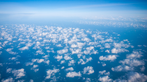 Clouds View From Plane 5k Wallpaper
