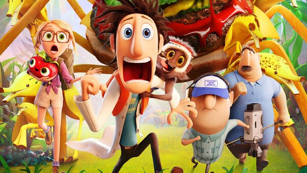 Cloudy With A Chance Of Meatballs Movie Wallpaper