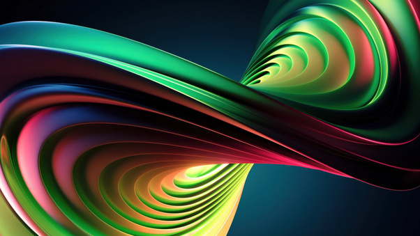 Colorful 3d Spiral Tunnel (3840x2160) Resolution Wallpaper
