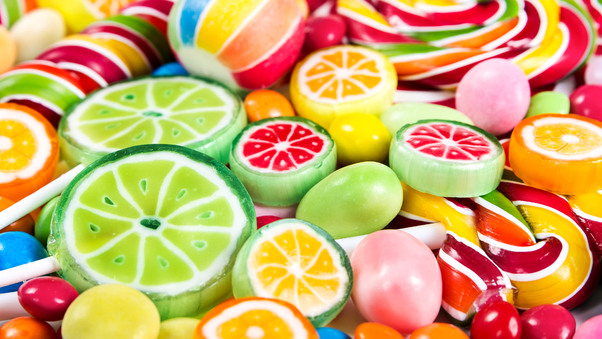 Colorful Candy Wallpaper
