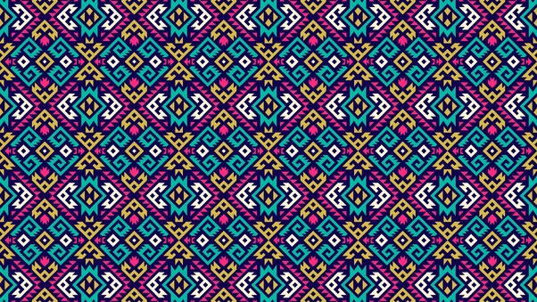 Colorful Tribal Abstract 5k Wallpaper