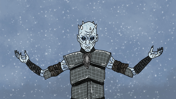 Come At Me Crow The Night King Artwork Wallpaper