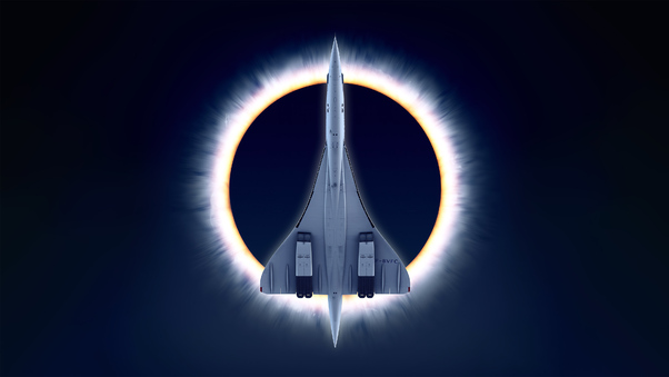 Concorde Carre Eclipse Wallpaper