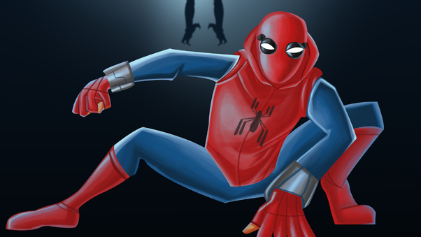 Cool Spiderman Art Wallpaper