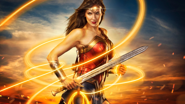 Cosplay Of Wonder Woman 8k Wallpaper
