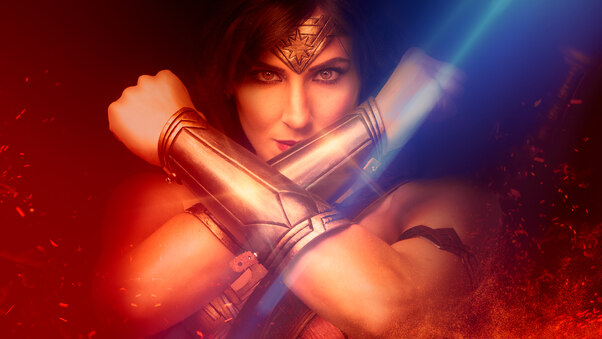 Cosplay Wonder Woman 4k Wallpaper