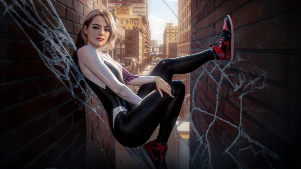 Courage Of Gwen Stacy Wallpaper