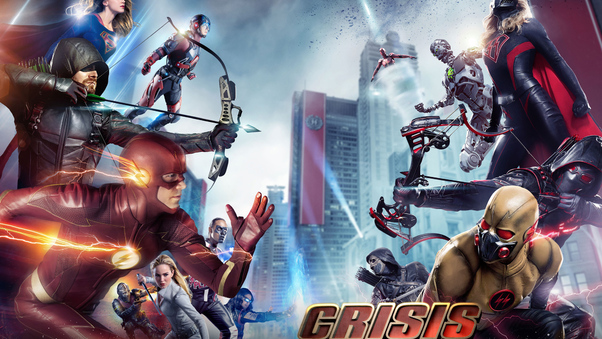 Crisis On Earth X Arrowverse Crossover 2017 Wallpaper