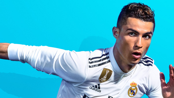 Cristiano Ronaldo FIFA 19 8k Wallpaper